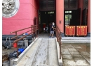 Inside the temple there are ramps that allows wheelchair
