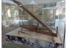 The gallery displays some tools used in the shipbuilding Industry in the Past